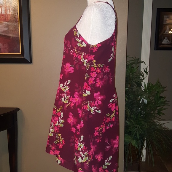 Sanctuary Spring Fling Wine Lily Pond Dress - Picture 3 of 8